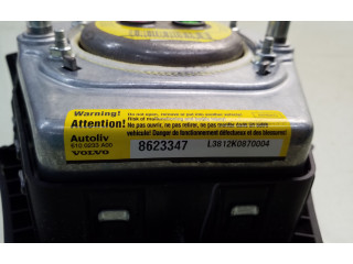 Подушка безопасности водителя 8623347, L3812K0870004   Volvo V50