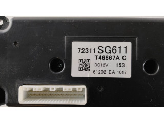 Блок управления климат-контролем 72311SG611, 61202EA1017   Subaru Forester SJ