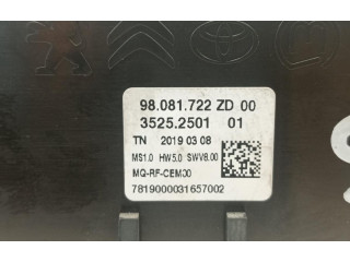 Блок управления климат-контролем 98081722ZD Citroen Berlingo