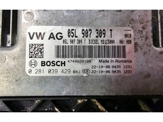 Блок управления двигателем Блок управления 05L907309T   Skoda Karoq