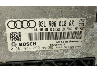 Блок управления двигателем Блок управления 03L906018AK, 0281016399   Audi A3 8Y
