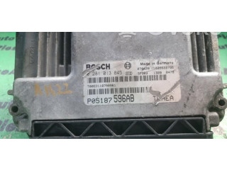 Блок управления двигателем ECU P05187596AB.   Jeep Patriot