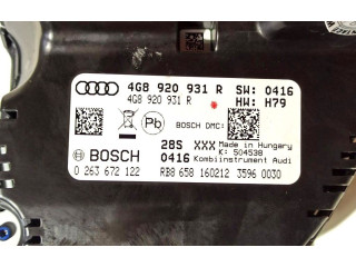 Панель приборов 4G8920931R, 0263672122 Audi A7 S7 4G