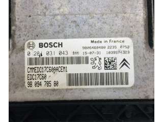 Řídící jednotka 9806460480, 9809478580   Citroen Berlingo 2018