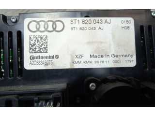 Блок управления климат-контролем 8T1820043AJ   Audi A5 Sportback 8TA