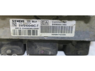 Řídící jednotka 9650517880, CENTRALITAMOTORUCE Citroen Berlingo