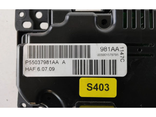 Блок управления климат-контролем P55037981AA, 005901579795   Jeep Commander