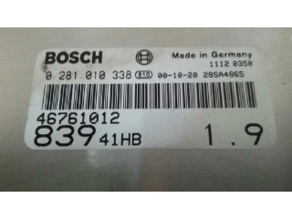 Řídící jednotka 46761012, 0281010338 Lancia Lybra 1999