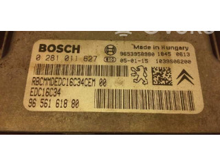 Řídící jednotka 0281011627, 9656161880 Peugeot 307 2005