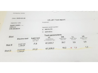 Форсунка 30750283, 0445110251    Volvo XC90   
