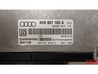 Блок управления редуктора коробки передач (раздатки) 4H0907163A Audi A7 S7 4G