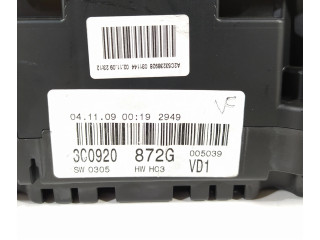 Přístrojová deska Volkswagen Passat Alltrack 2009 3C0920872G