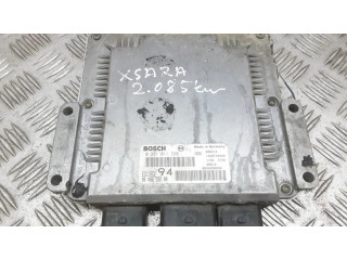 Блок управления двигателя 0281011339, 9649212280 Citroen Xsara