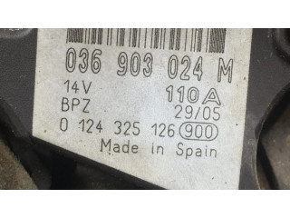 Генератор 0124325126, 03690324M Volkswagen Golf V 1.4