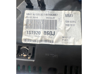 Спидометр (приборный щиток) 1ST920860J, 503005326033 Skoda Citigo