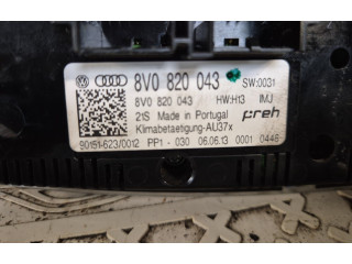 Блок управления климат-контролем 8V0820043CIMJ Audi A3 S3 8V