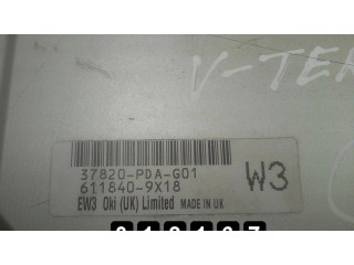 Блок управления двигателя 37820-PDA-G01 Honda Accord