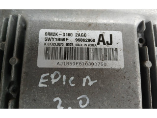 Блок управления двигателя 96862960   Chevrolet Epica