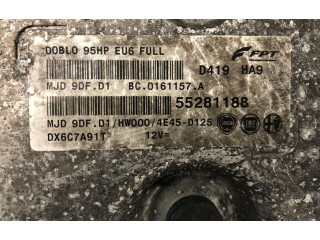 Блок управления двигателя 55281188, 55281188   Opel Combo D