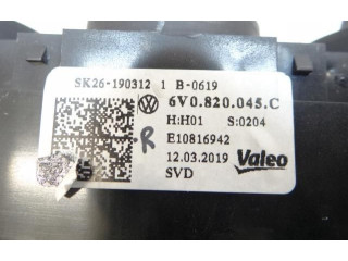 Блок управления климат-контролем 6V0820045C Skoda Fabia Mk3 (NJ)