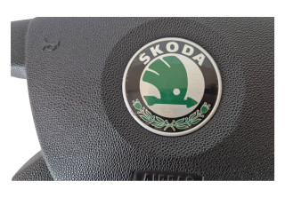 Подушка безопасности водителя 61305245D, 20226225311511 Skoda Fabia Mk1 (6Y)