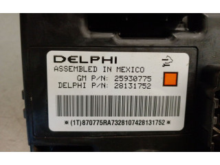 Pojistková skříňka Řídící jednotka BSM 25930775, 28131752 Chevrolet HHR 2008