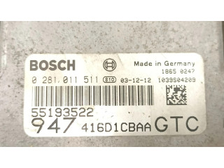 Блок управления 55193522, 0281011511 Alfa Romeo GTV