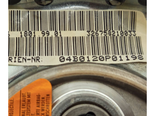 Подушка безопасности водителя 326758210033, 1618019901 BMW Z4 E85 E86