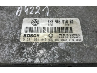 Блок управления двигателя 038906018bq, 0281001849   Skoda Octavia Mk1 (1U)