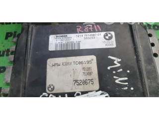 Блок управления двигателем Блок управления 12147514587, 7514587 Mini Cooper Hatch Hardtop