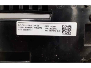 Блок управления климат-контролем 9666027877, 28306746 Citroen DS4