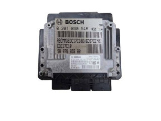 Блок управления двигателя 9807885980 Citroen Berlingo