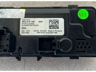 Блок управления климат-контролем 89A919158 Audi Q5 SQ5