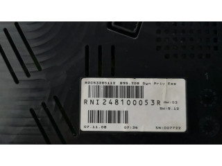 Přístrojová deska Renault Megane III 2009 248100053R, A2C53285112