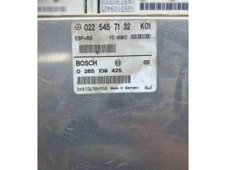 ESP (stabilumo sistemos) valdymo blokas 0225457132, 0265109425 Mercedes-Benz W168