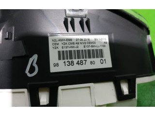 Спидометр (приборный щиток) 981384878001 Peugeot 2008 I