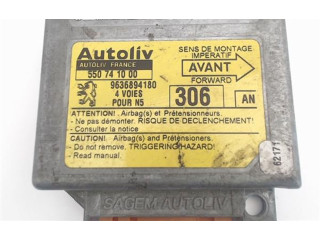 Блок подушек безопасности (550741000), (9636894180)   Peugeot 306