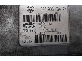 Блок управления двигателя 036906034AH, 2222DL   Seat Ibiza III (6L)