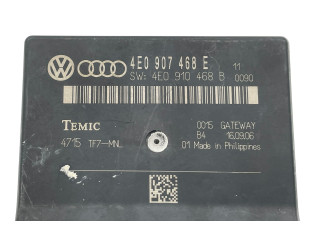 Модуль управления gateway 4E0907468E, 4E0910468B   Audi A8 S8 D3 4E