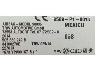 Подушка безопасности в сиденье 5C5880242B   Volkswagen Beetle A5