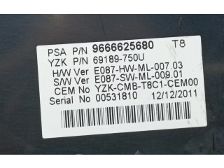 Geschwindigkeitsmesser Cockpit 9666625680   Peugeot 5008       