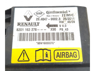 Блок подушек безопасности 8201163278, 28404796023 Dacia Logan I