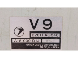 Блок управления двигателя 22611AG040, A18000D1J Subaru Forester SF