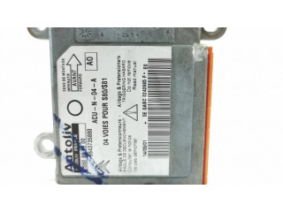 Блок подушек безопасности 9643735880, 550892900   Citroen Saxo