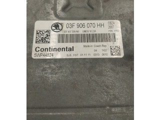 Блок управления двигателя 03F906070HH, 03F907309AK Skoda Fabia Mk2 (5J)