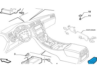 Блок управления климат-контролем 735377297, 156037001 Lancia Thesis