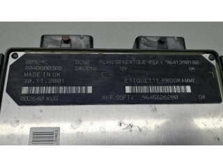 Řídící jednotka 9645626280, 9641390180   Citroen Berlingo 2002