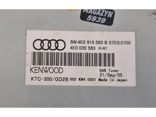 Блок комфорта 4E0910563B, 4E0035563 Audi A8 S8 D3 4E