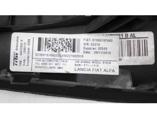 Подушка безопасности для колен 7355197660 Fiat Punto Evo