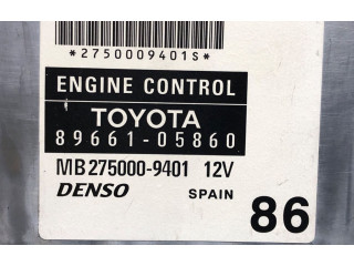 Řídící jednotka 89661-05860 Toyota Avensis T250 2003